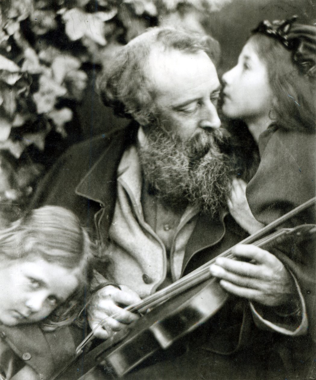 The Whisper of the Rose, portrét George Fredericka Wattse od Julia Margaret Cameron