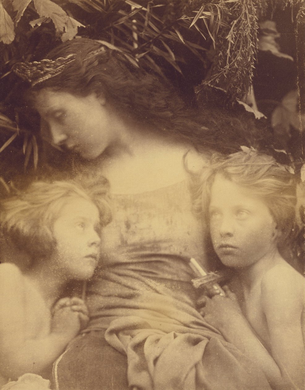 Svatá rodina od Julia Margaret Cameron