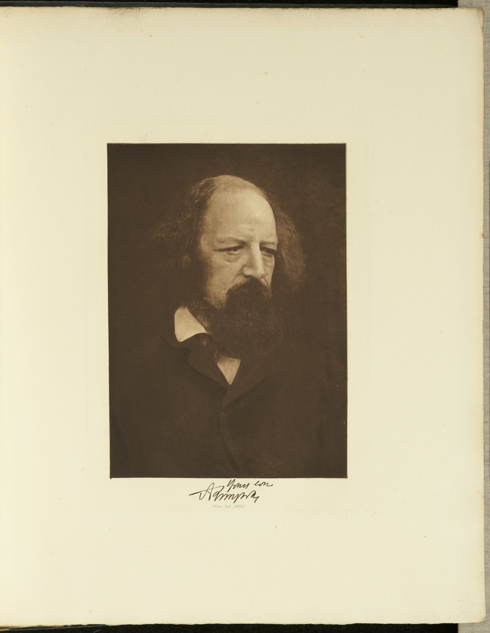 Alfred, Lord Tennyson, 1866 od Julia Margaret Cameron