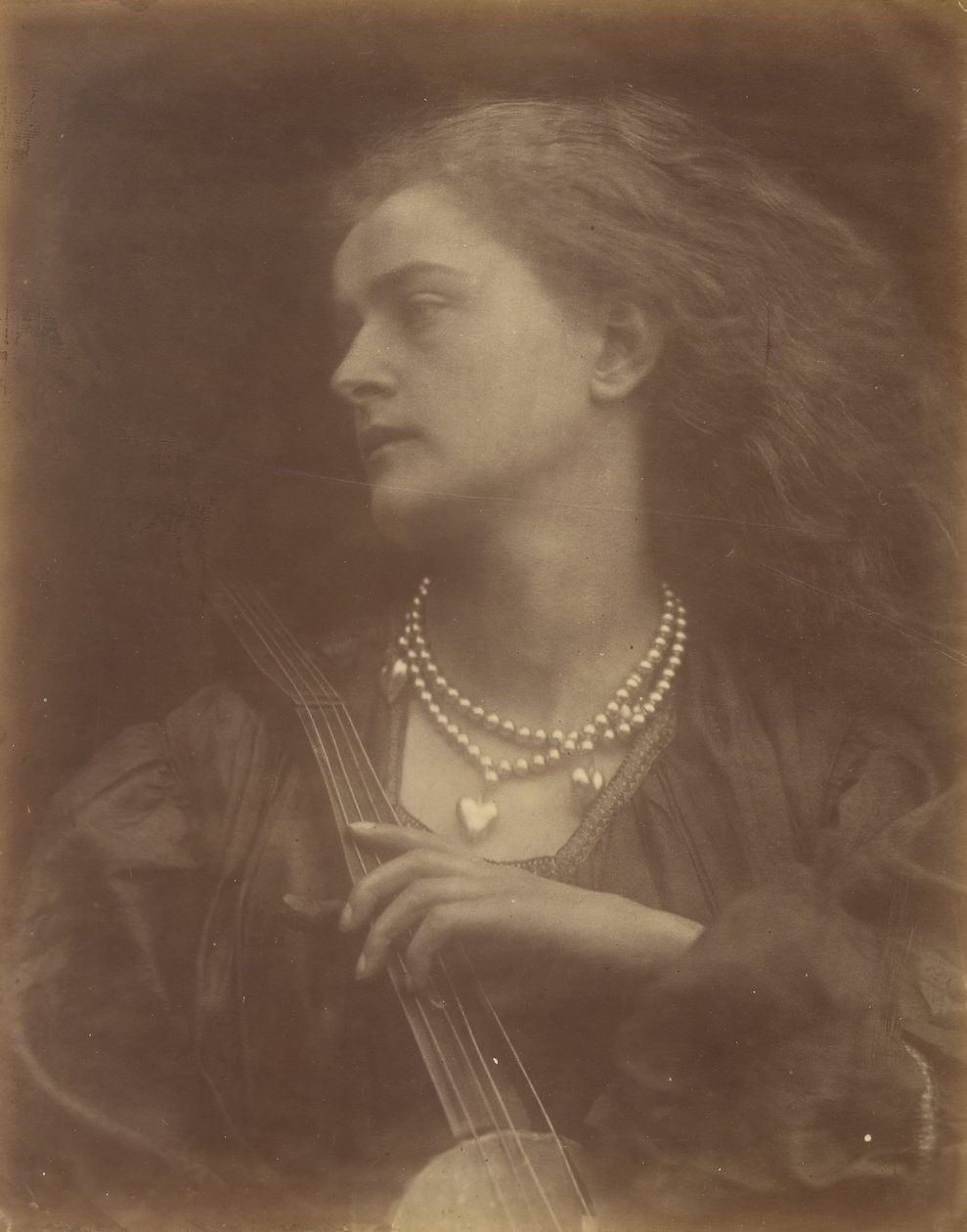 A Enid Sang, září 1874. od Julia Margaret Cameron