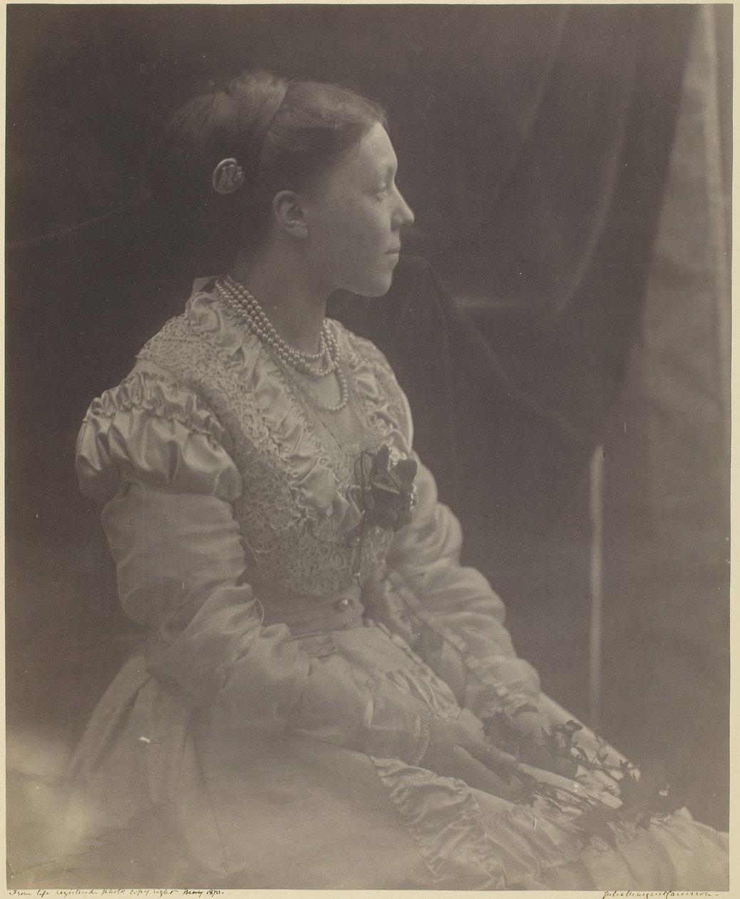 Anne Thackeray Ritchie, květen 1870. od Julia Margaret Cameron