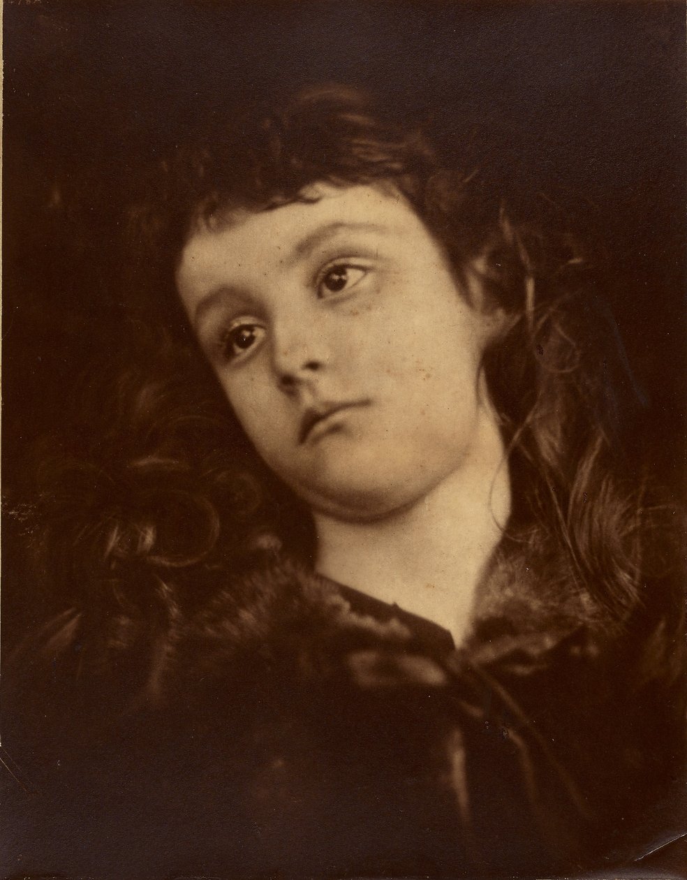 "Gleaner" bratrance Hardingeho, Rachel Gurneyová od Julia Margaret Cameron