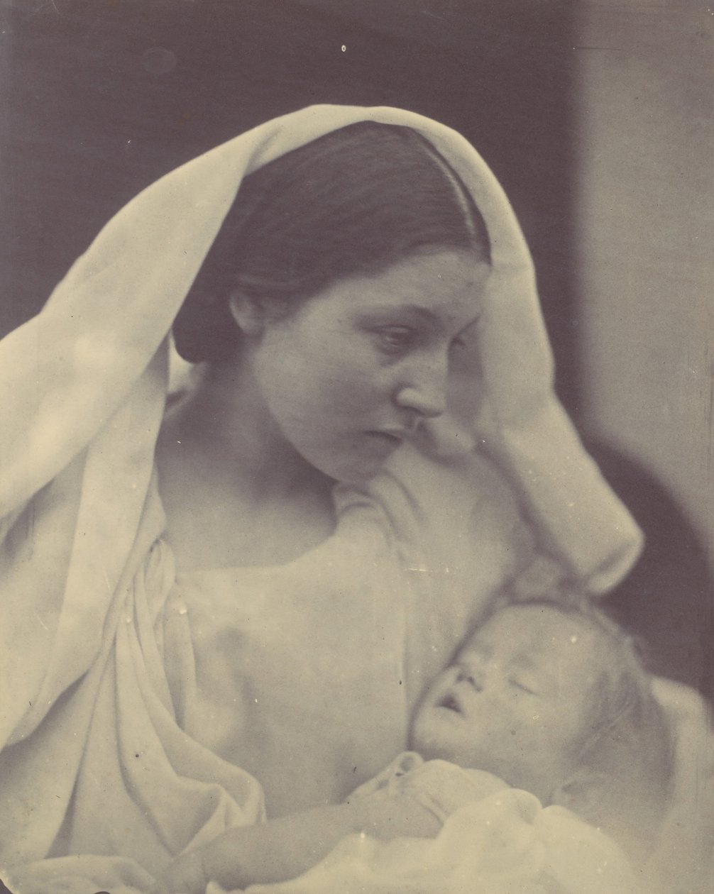 Odpočívající Madonna, 1864. od Julia Margaret Cameron