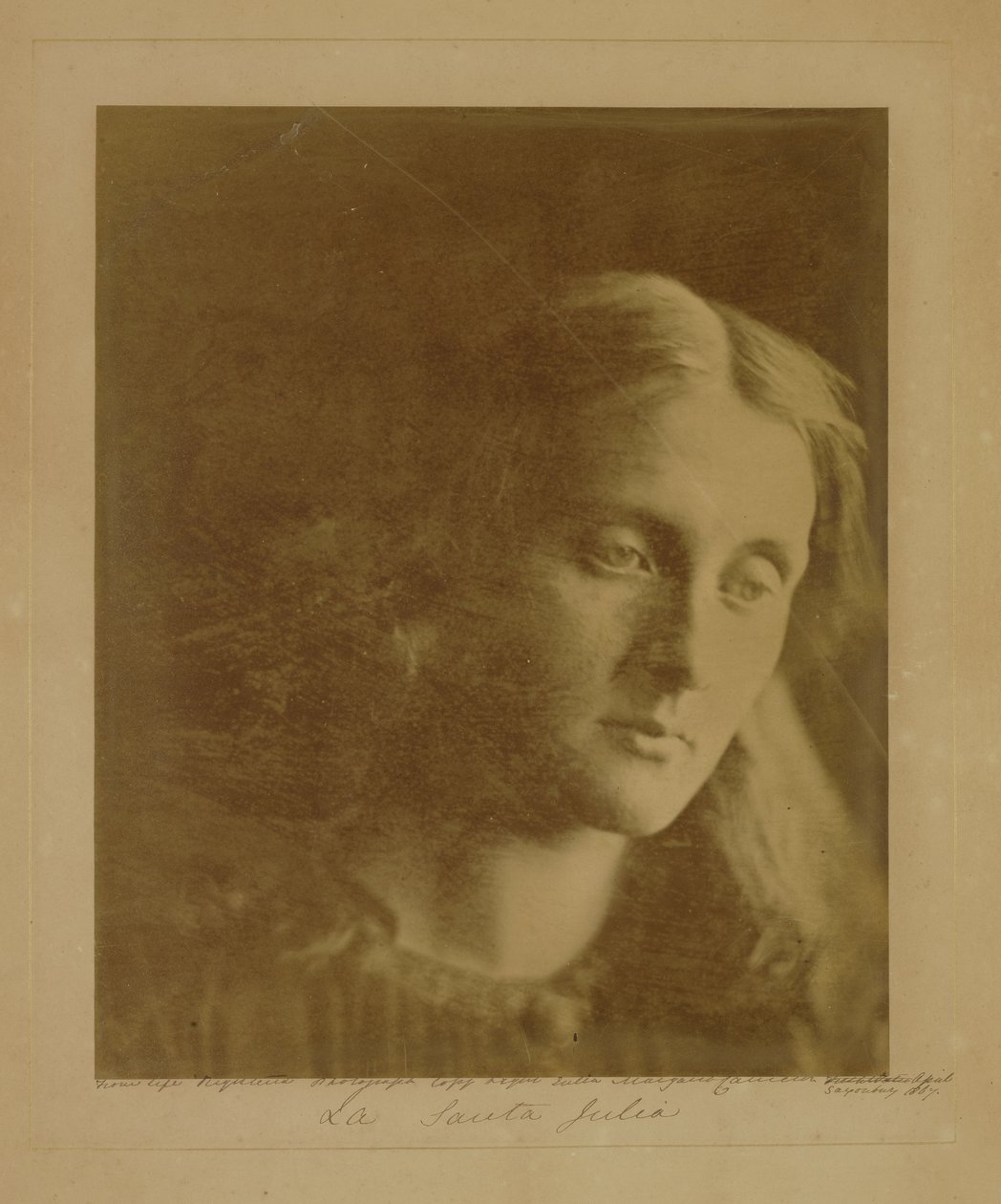 svatá julia od Julia Margaret Cameron