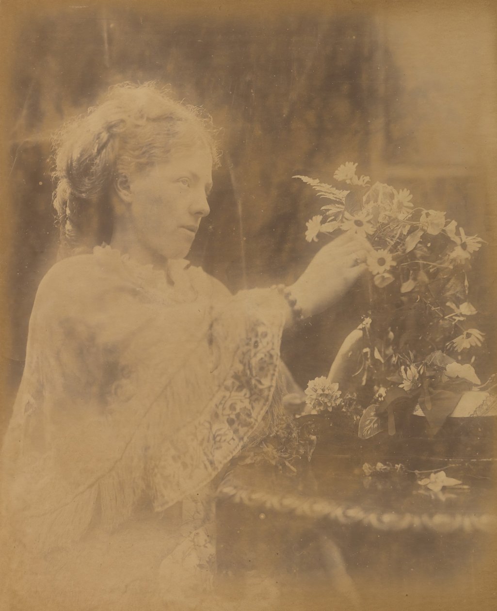 Paní Halford Vaugham, Sladká voda, 1873. od Julia Margaret Cameron