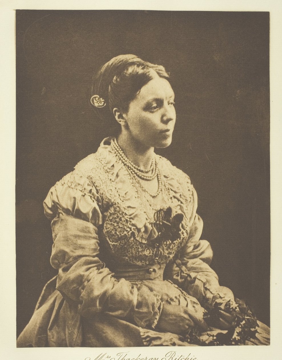 paní Thackerayová Ritchieová od Julia Margaret Cameron