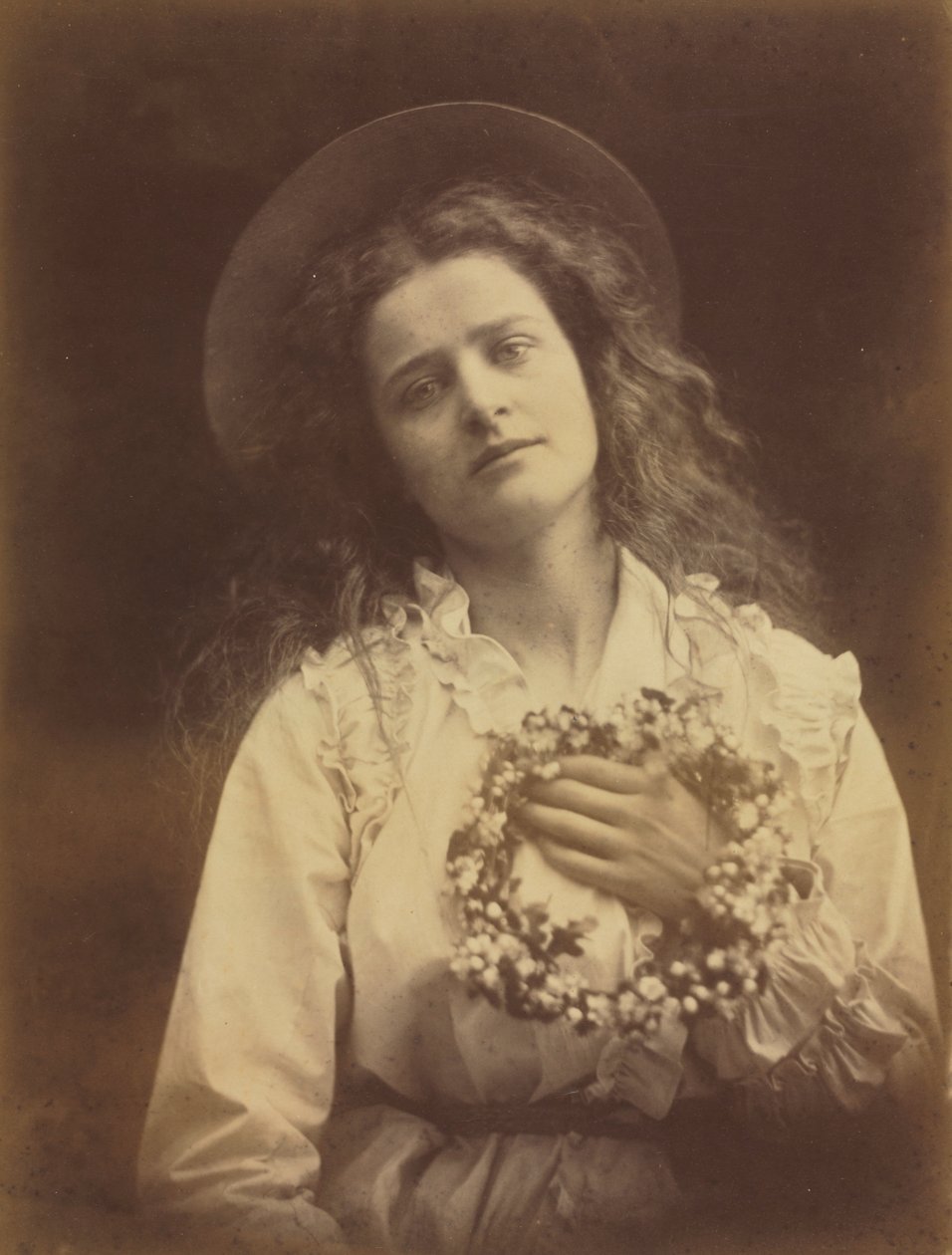 Královna máje od Julia Margaret Cameron