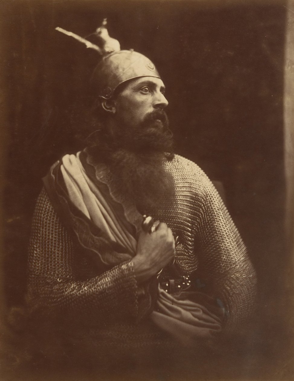 Odchod krále Artuše, 1874. od Julia Margaret Cameron