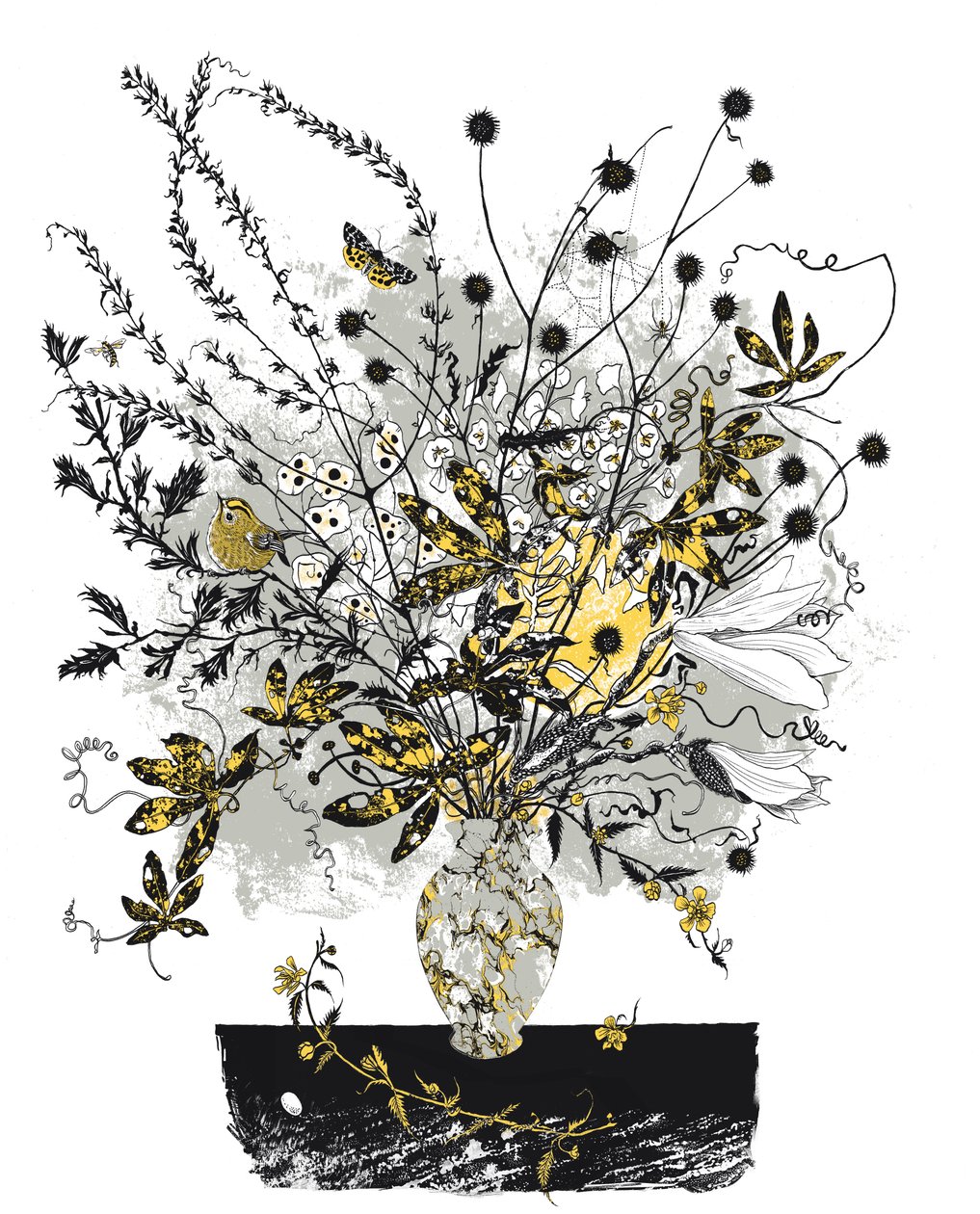memento, 2017 (sítotisk) od julia McKenzie