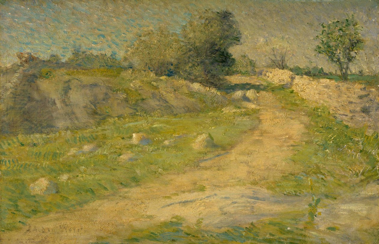 Ulička od Julian Alden Weir
