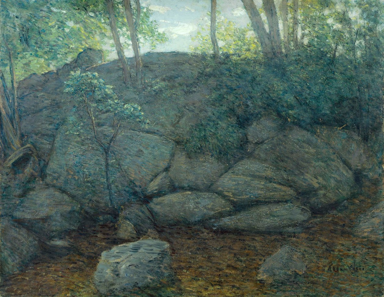 Lesní skály od Julian Alden Weir