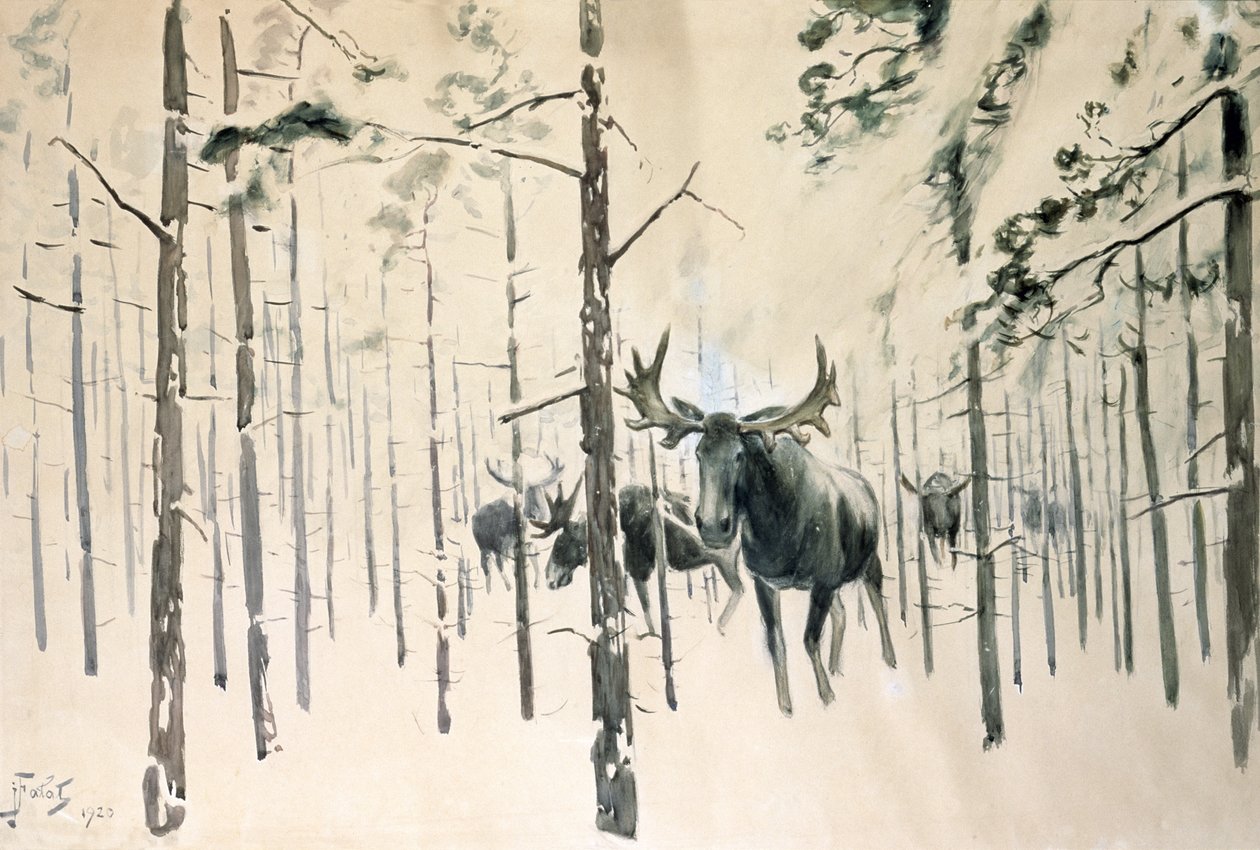 Moose, 1920 od Julian Falat