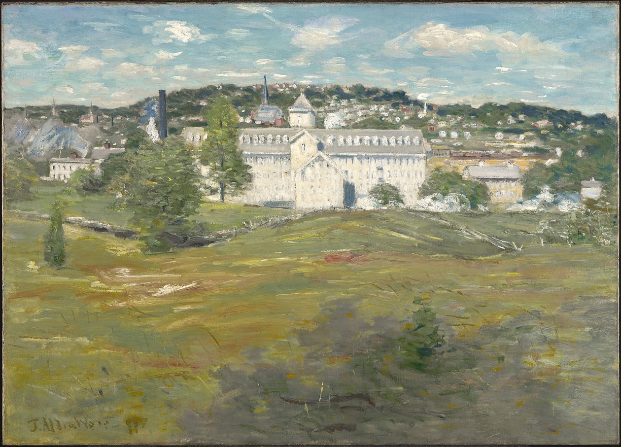 Willimantic Thread Factory, 1893 od Julian Alden Weir