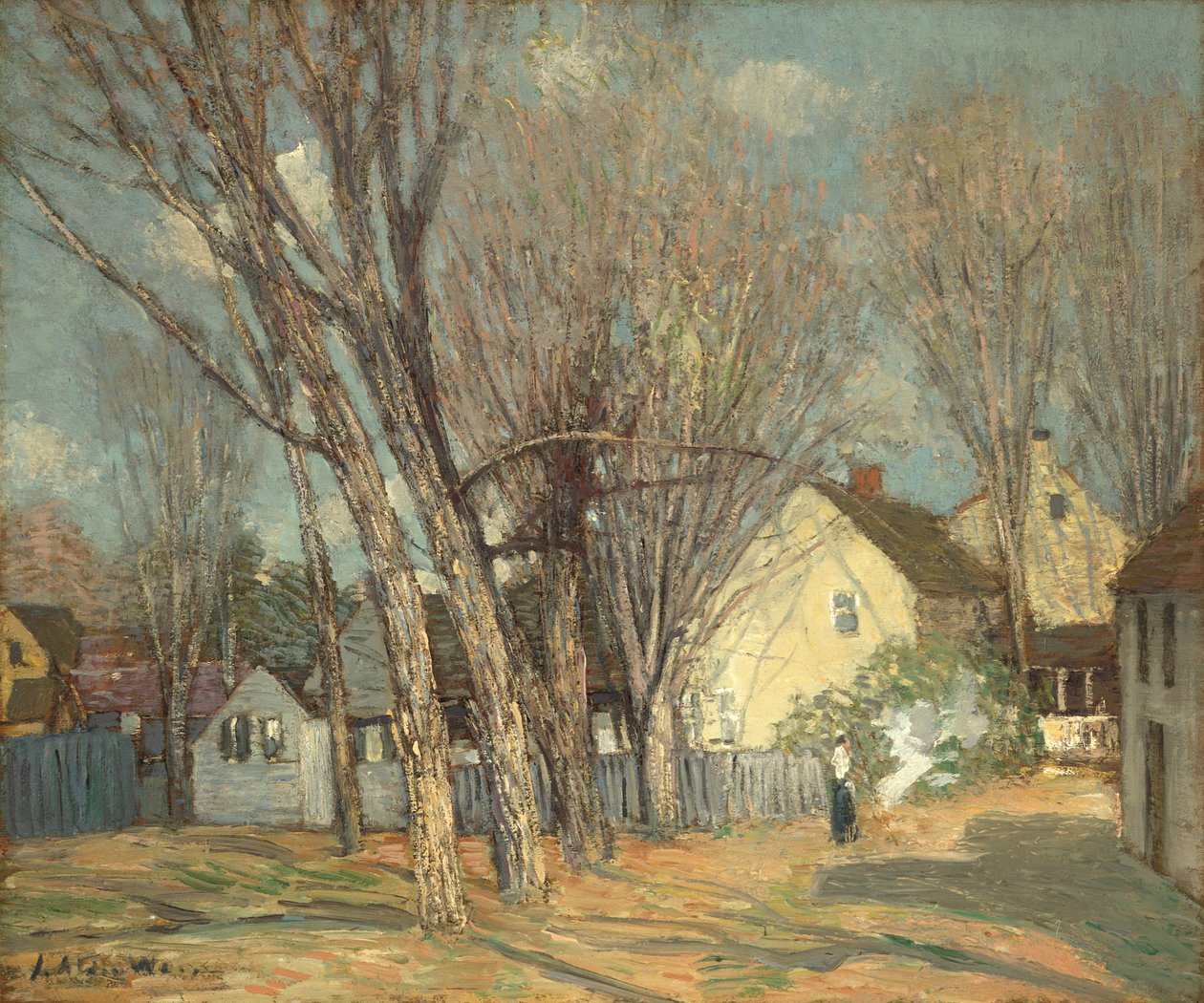 Vesnice Windham od Julian Alden Weir
