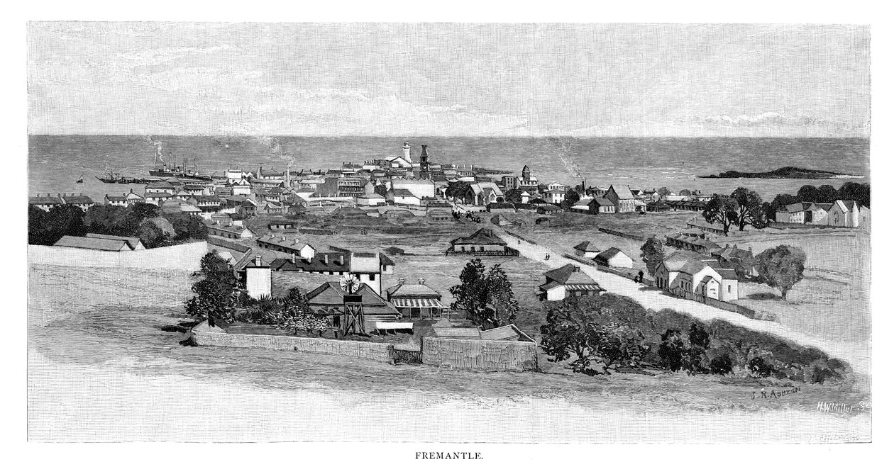 Fremantle, 1886. od Julian Ashton