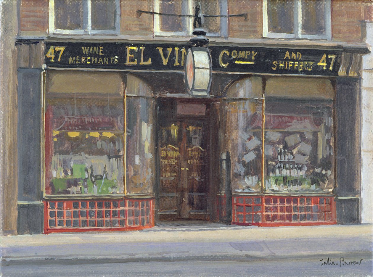 Vína, Fleet Street od Julian Barrow