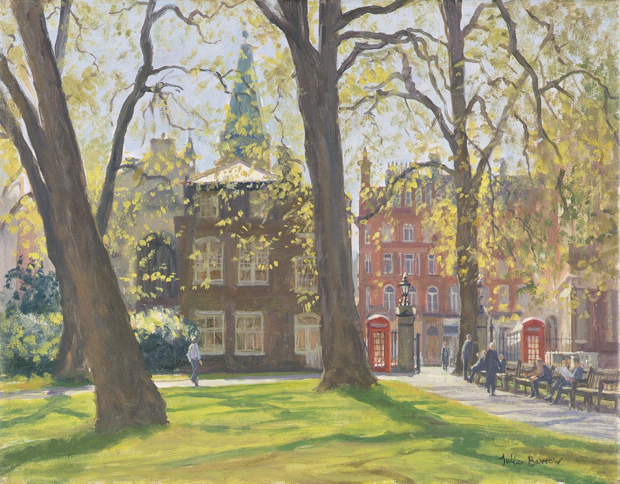 Mount Street Gardens od Julian Barrow