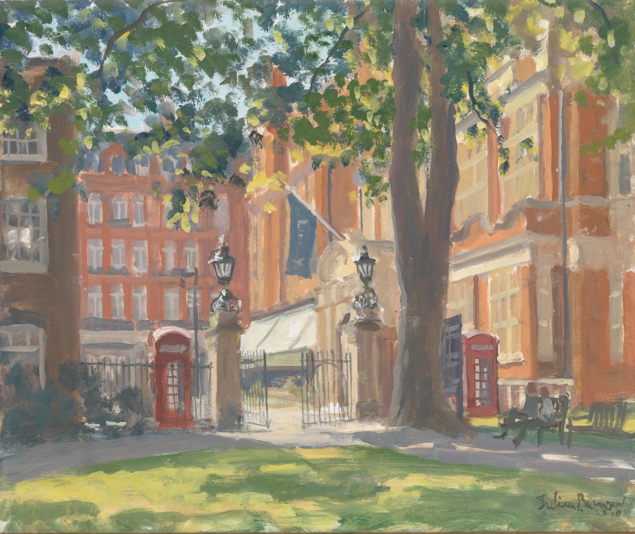 Mount Street Gardens, Londýn, 2010 od Julian Barrow