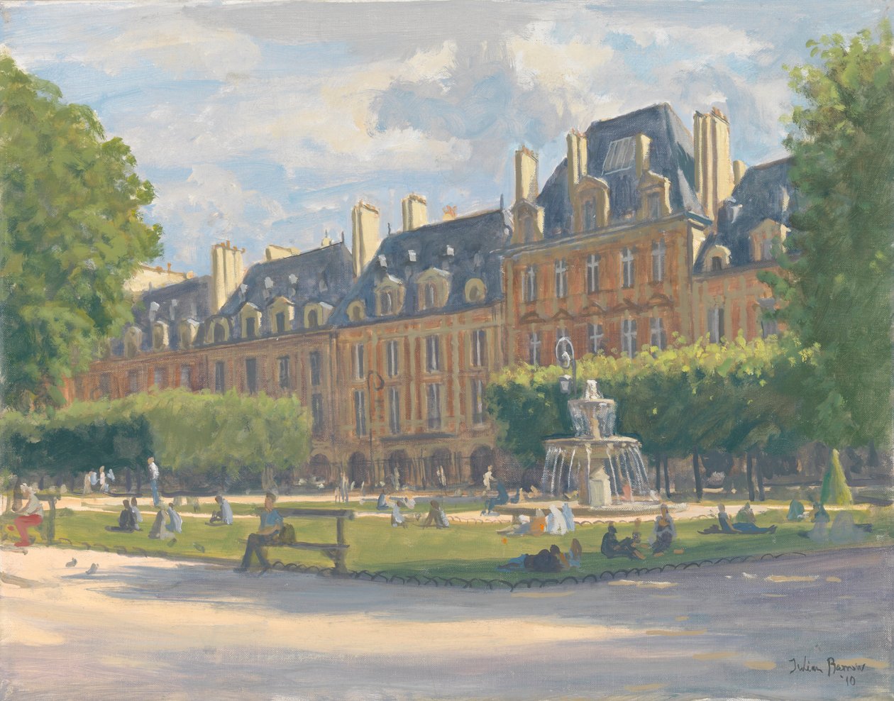 Place des Vosges, 2010 od Julian Barrow
