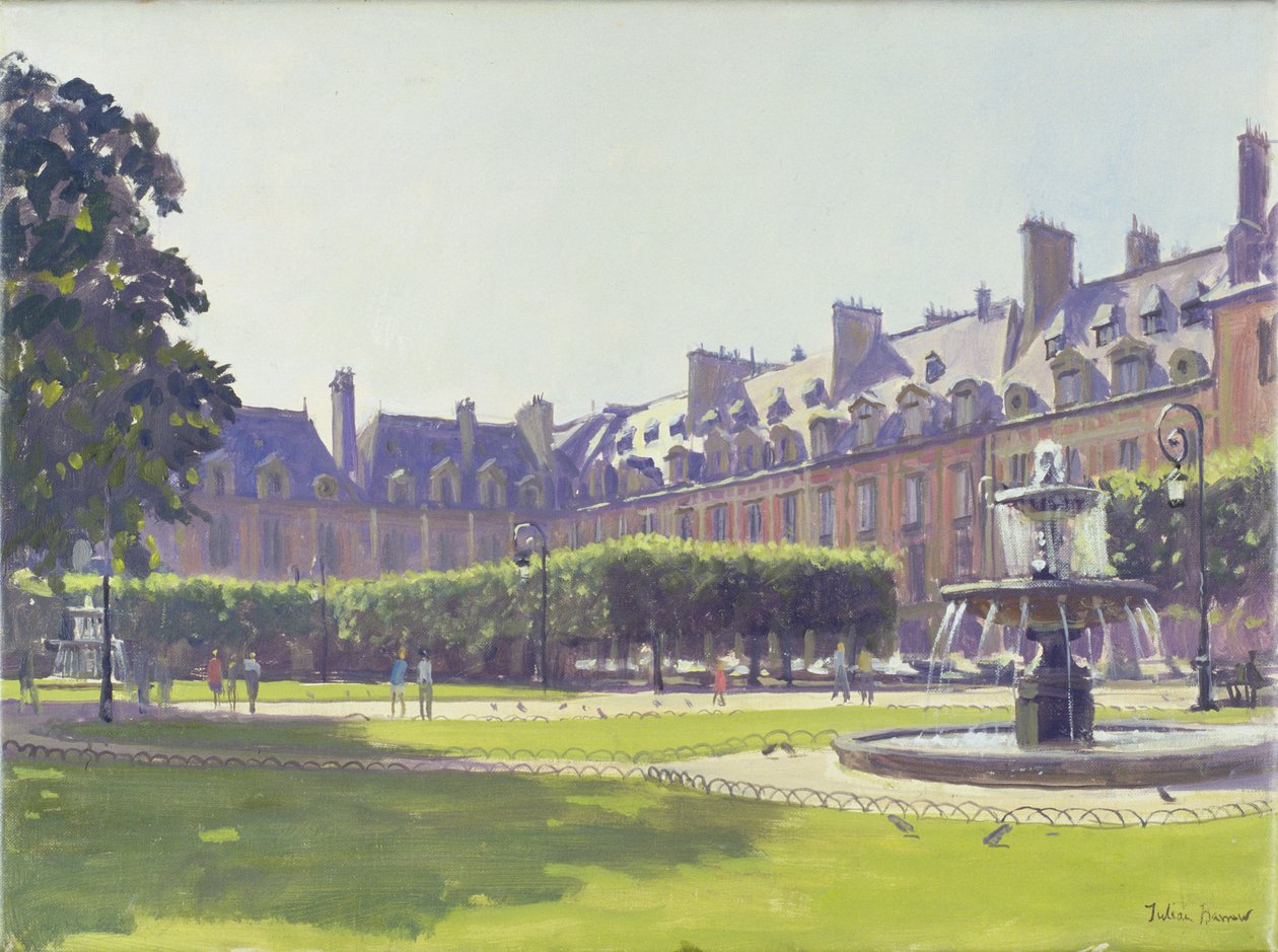 Place des Vosges, Paříž od Julian Barrow