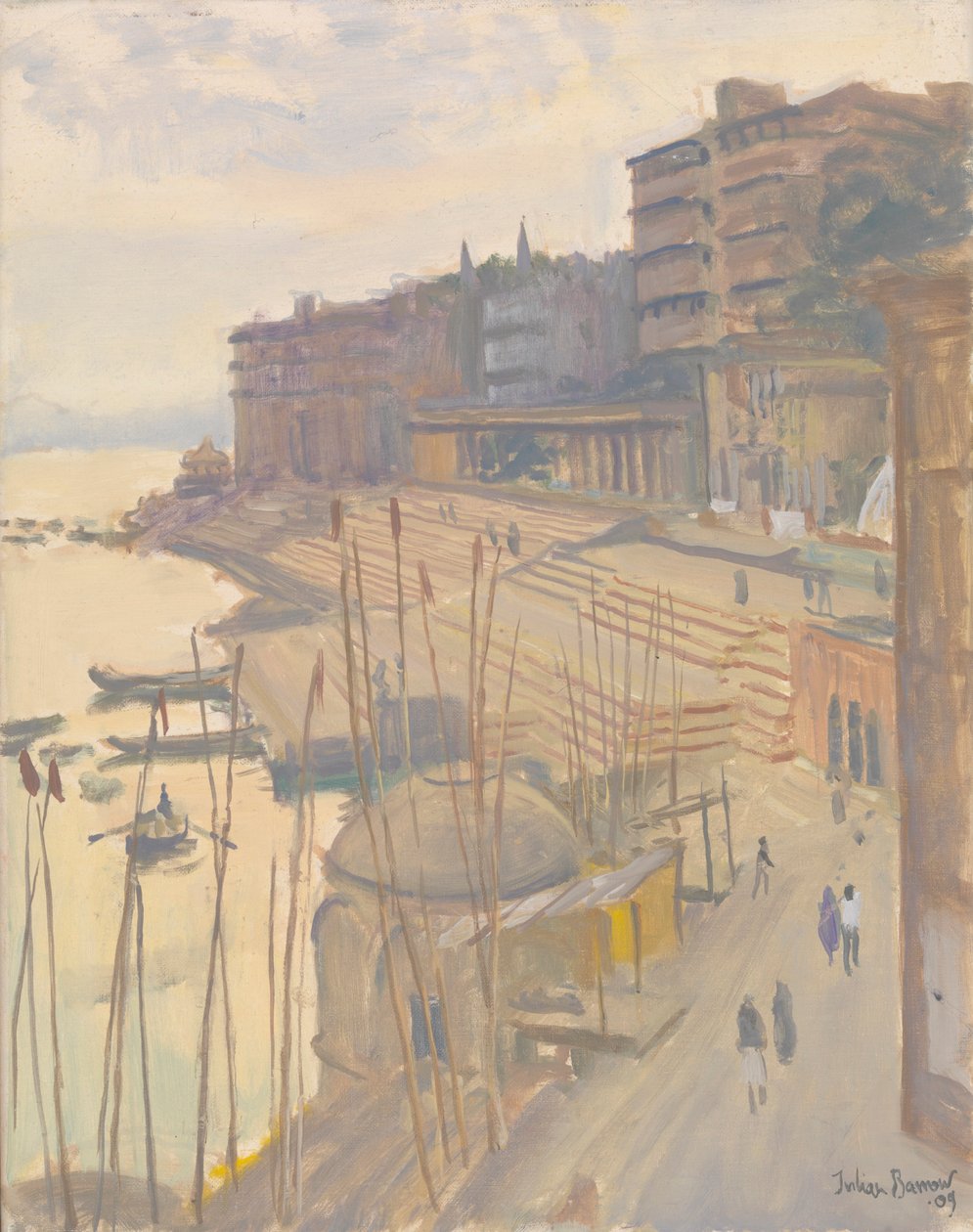 Ganga ve Varanesi, 2009 od Julian Barrow