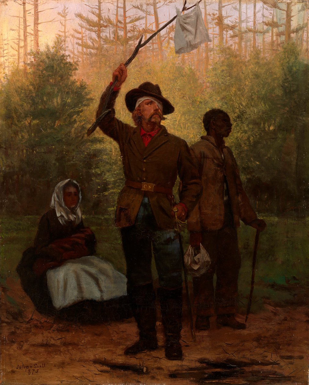 Kapitulace konfederačního vojáka, 1873. od Julian Scott