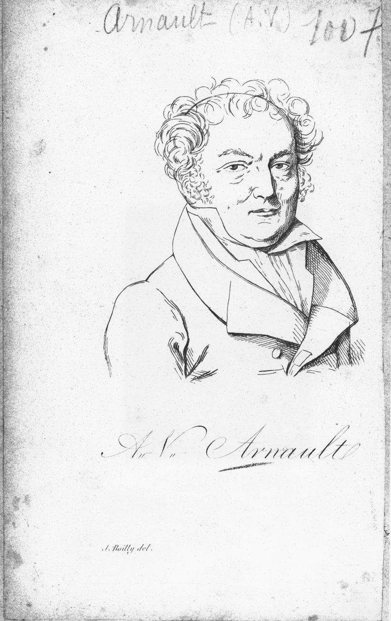 Vincent Antoine Arnault od Julien Leopold Boilly