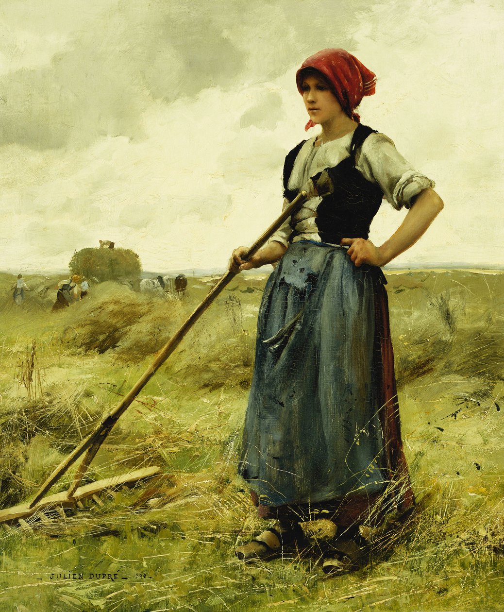Doba sklizně, 1890 od Julien Dupre