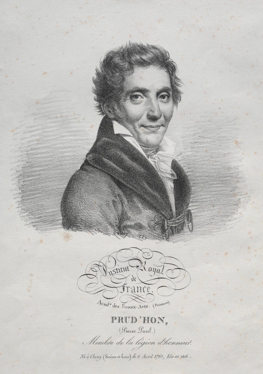 Pierre Paul Prudhon od Julien Leopold Boilly