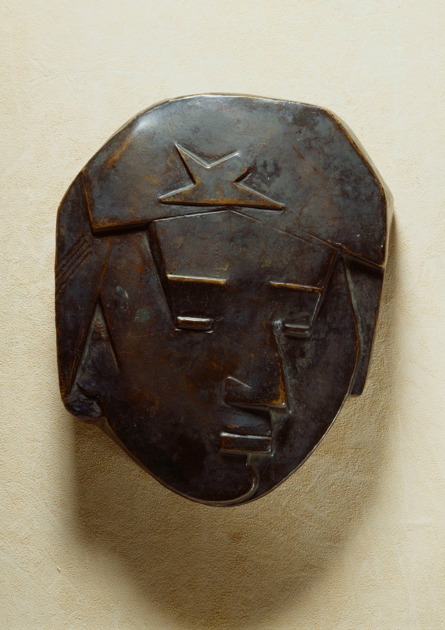 Face of Teenager; Tvář dospívající dívky, c.1928-1929 od Julio Gonzalez