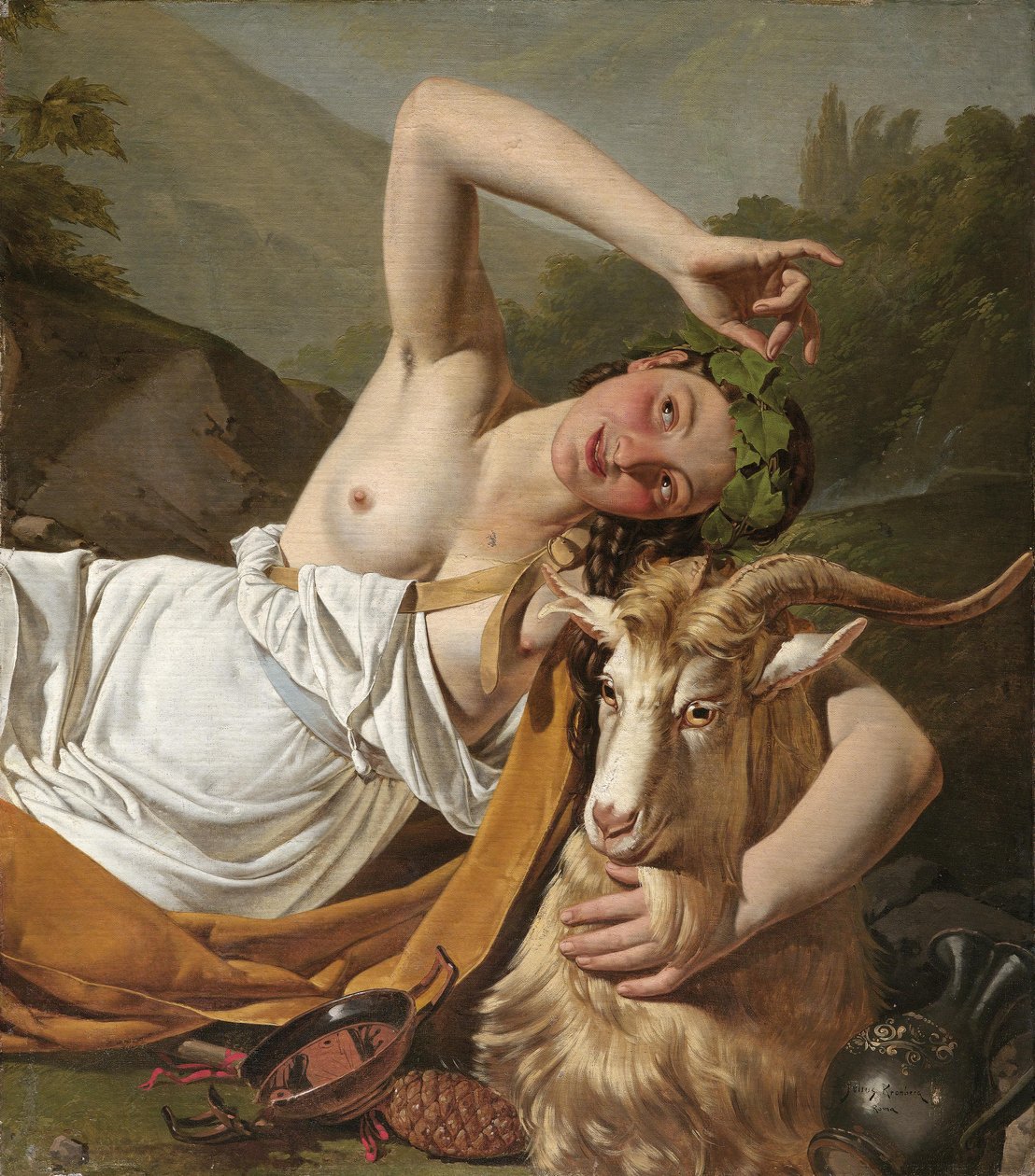 Bacchanal od Julius Kronberg