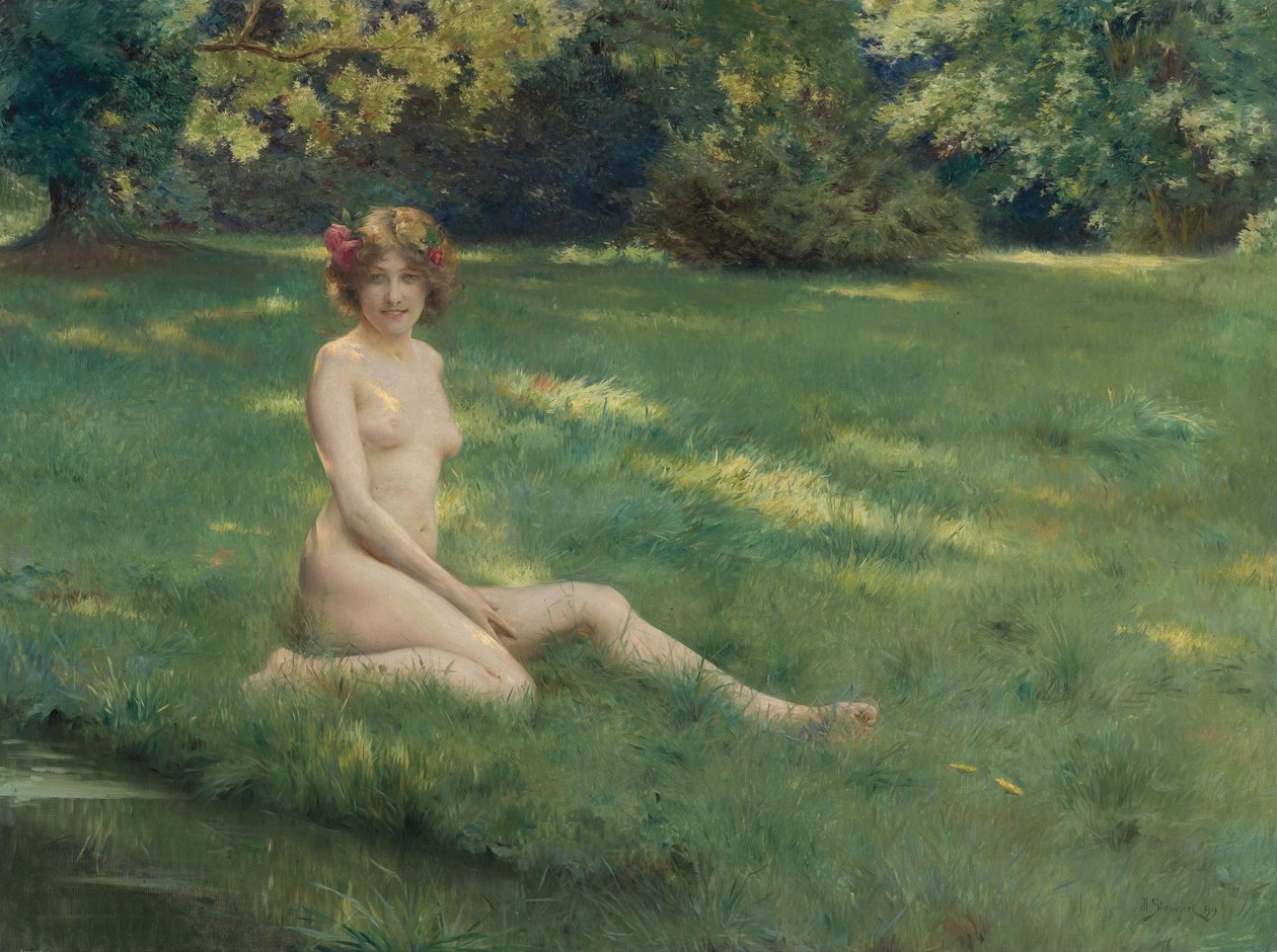 Anglicky: The Laughing Maidn od Julius Leblanc Stewart
