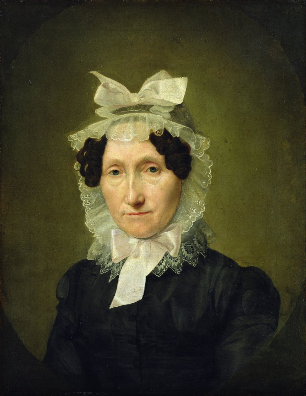 Portrét Cathariny Marie Oldachové (1782-1858) (viz 149501 pro pár) od Julius Oldach