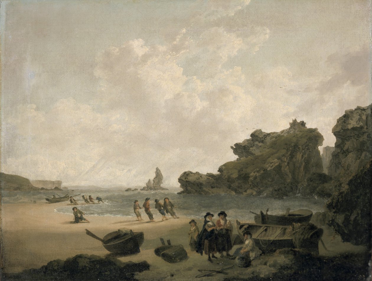 The Stack Rock od Julius Caesar Ibbetson