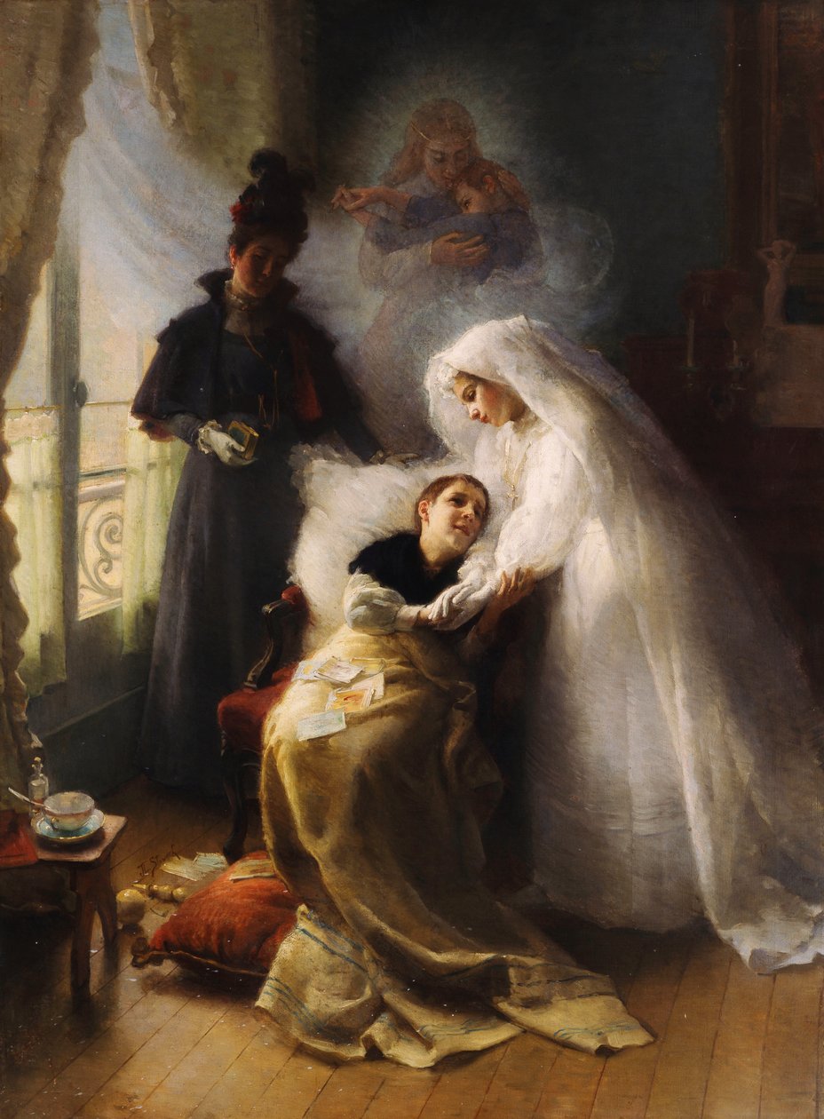 Návštěva, od Julius Leblanc Stewart