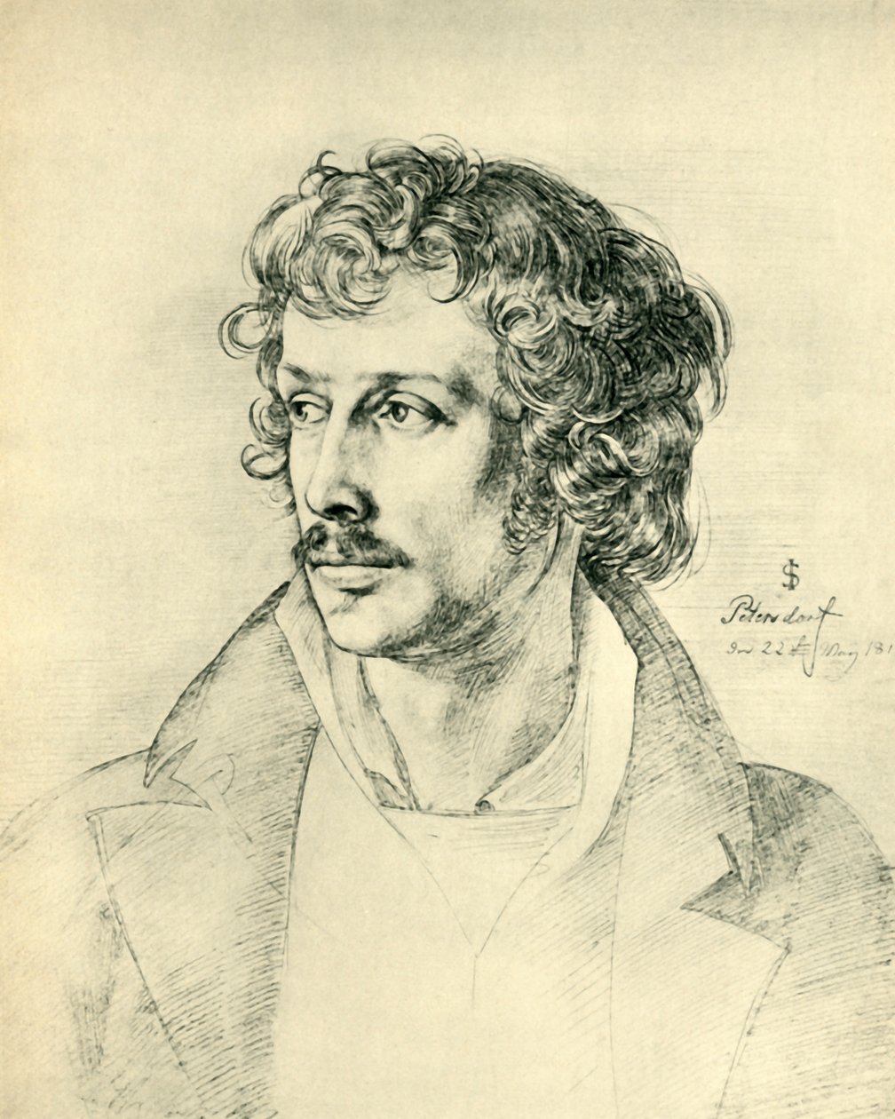 Friedrich Olivier, 1816, 1943. od Julius Schnorr von Carolsfeld