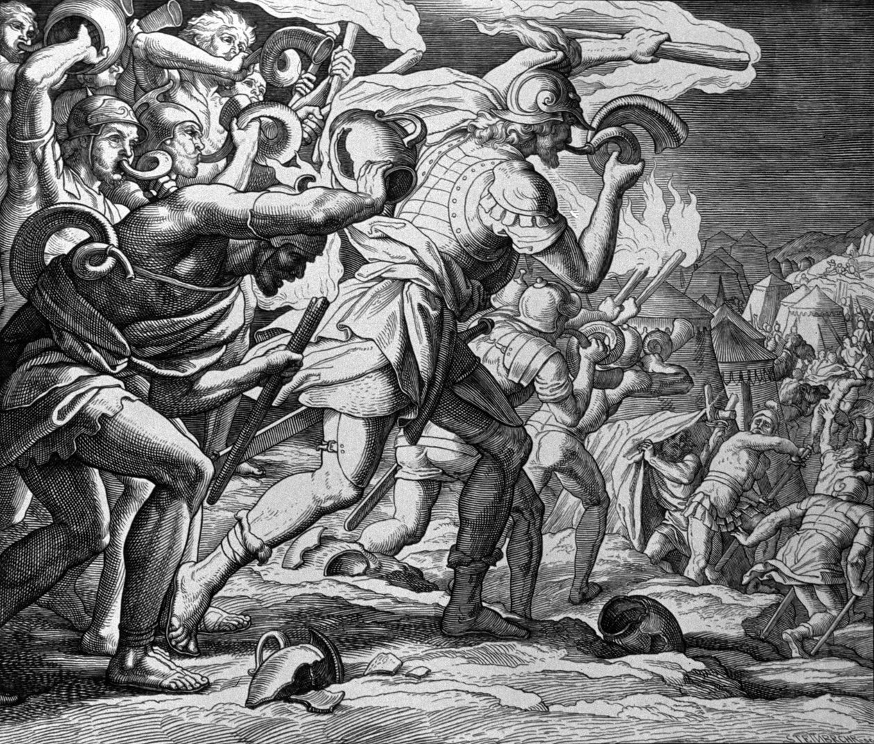 Gideon od Julius Schnorr von Carolsfeld