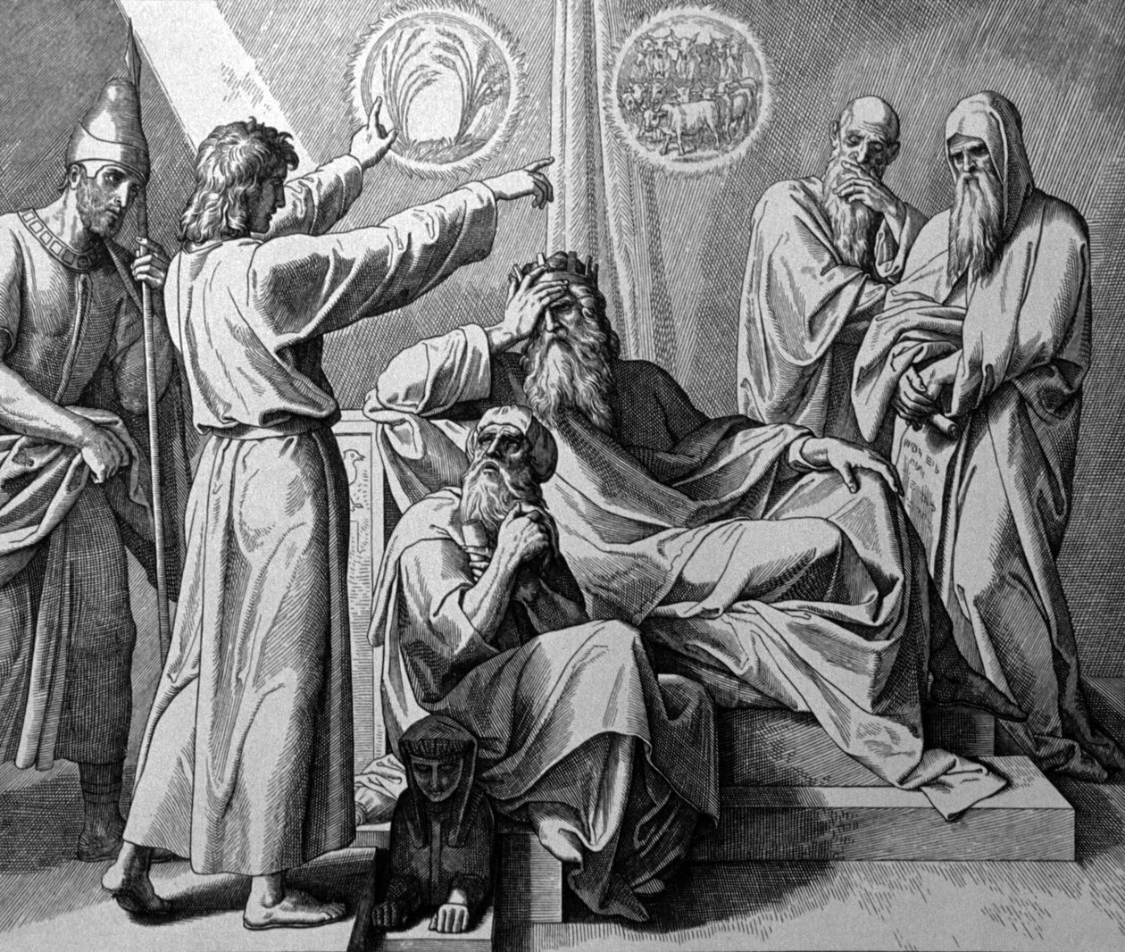 Josefa a faraona od Julius Schnorr von Carolsfeld
