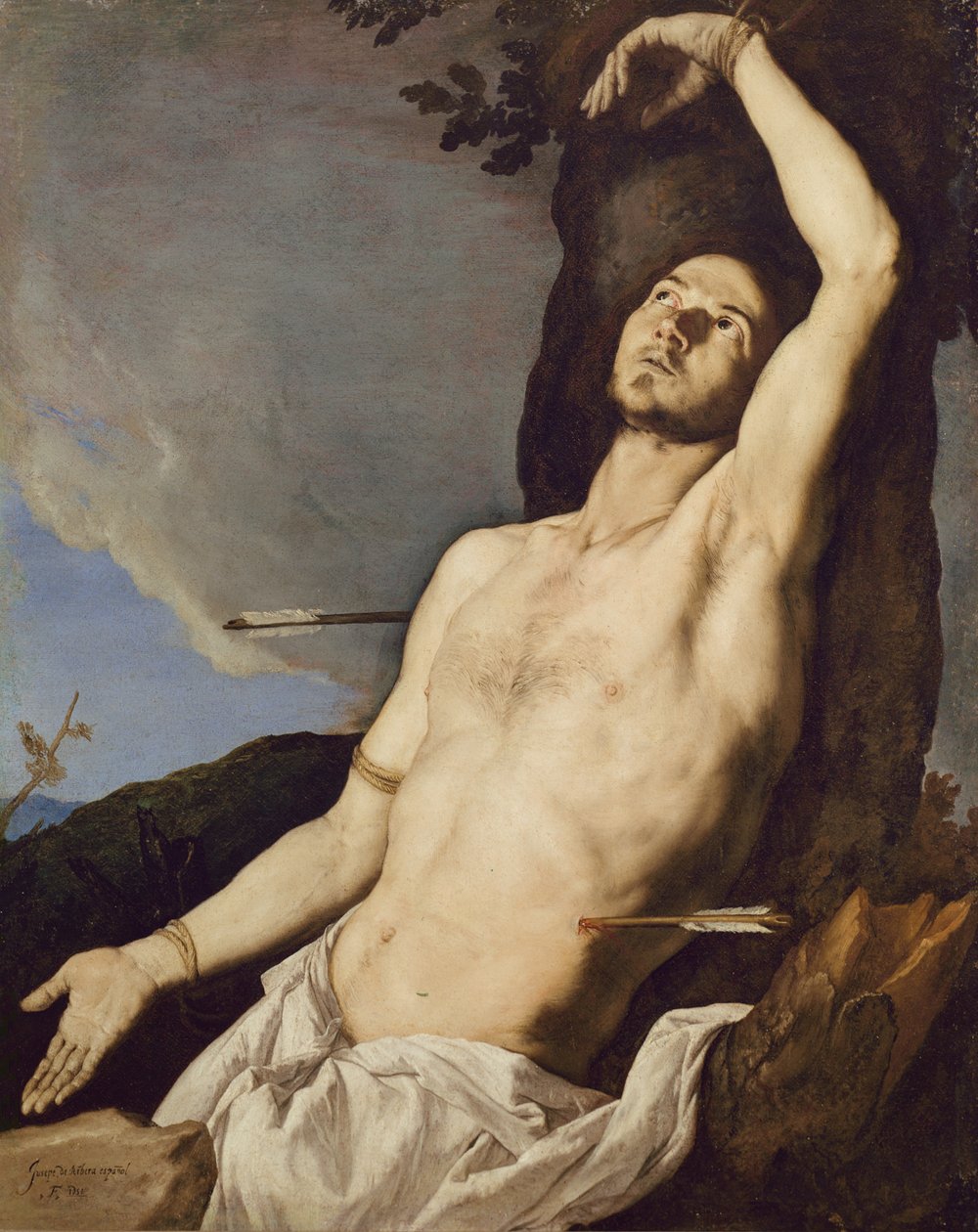 Svatý Šebestián od Jusepe de Ribera