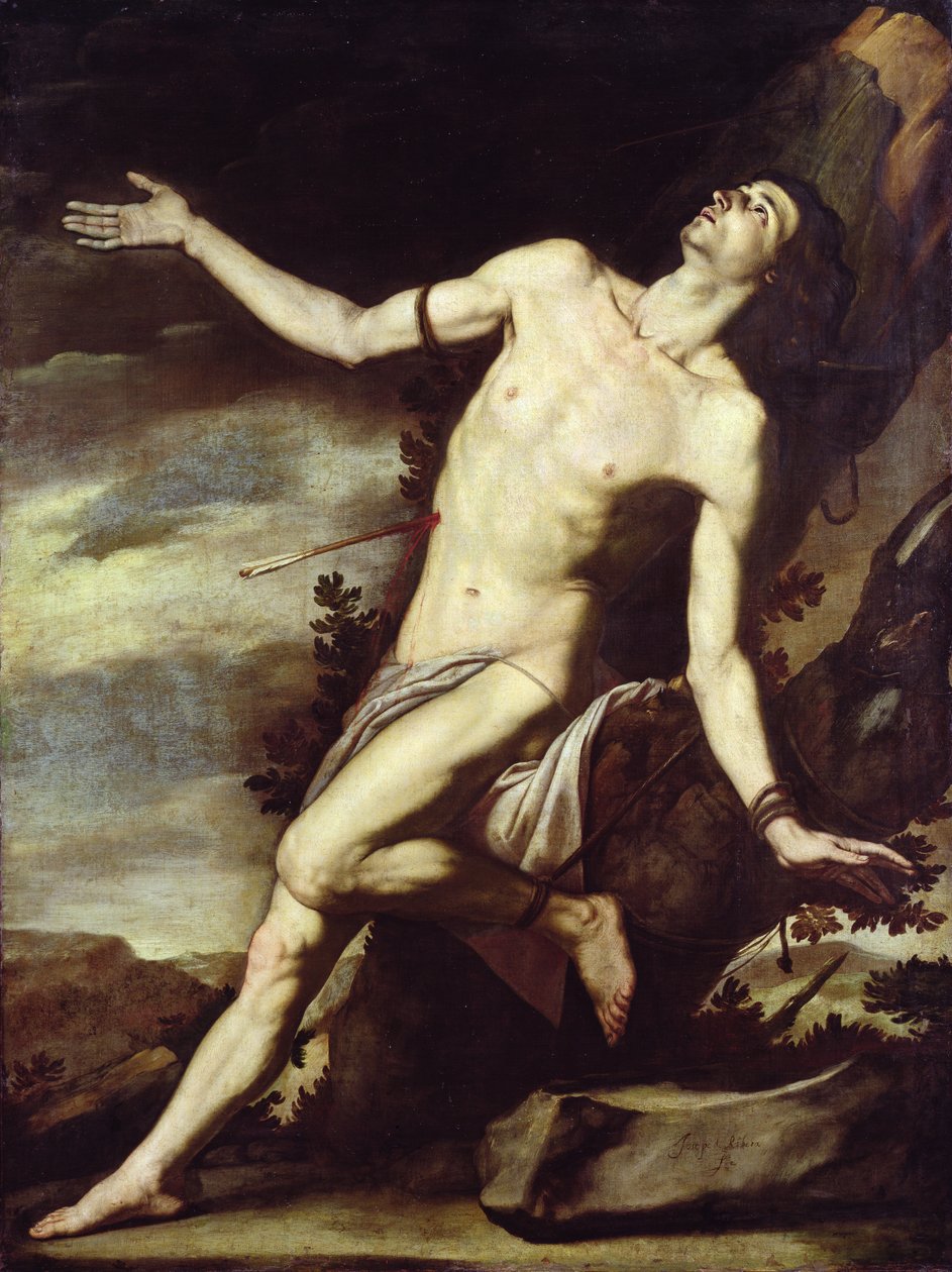 Svatý Šebestián od Jusepe de Ribera
