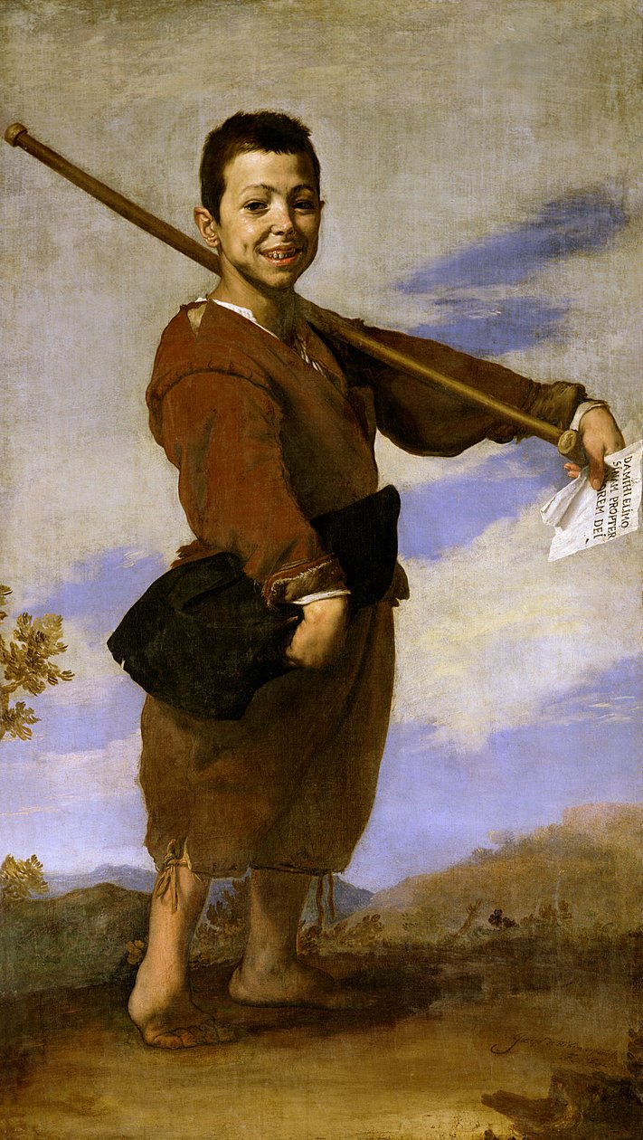 Klubová noha, 1642 od Jusepe de Ribera