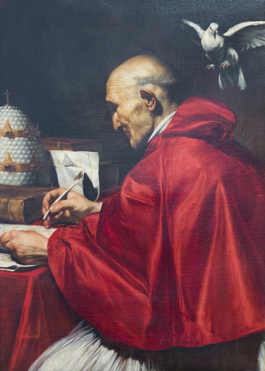 Svatý Řehoř Veliký od Jusepe de (1591 1652) Ribera