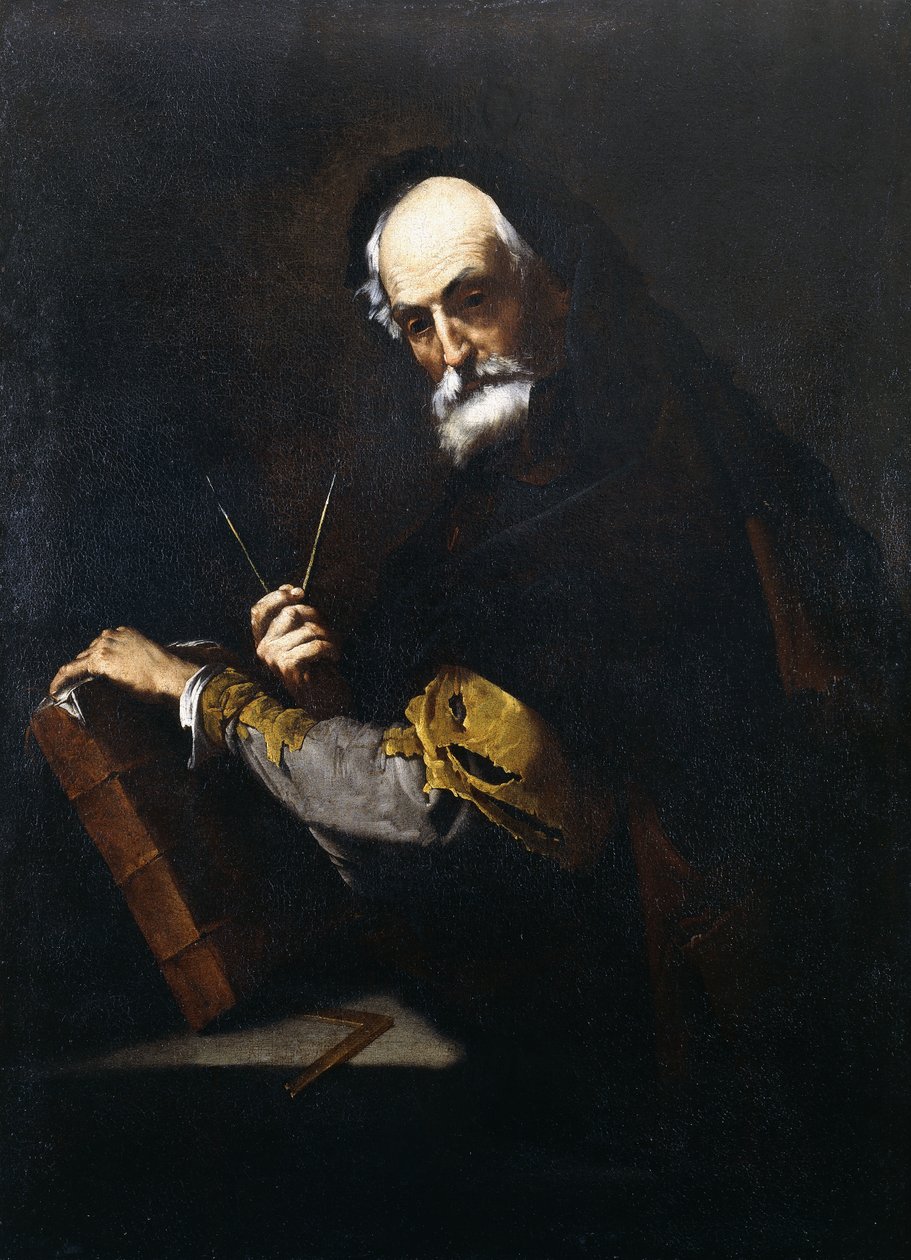 filozof, od Jusepe de Ribera