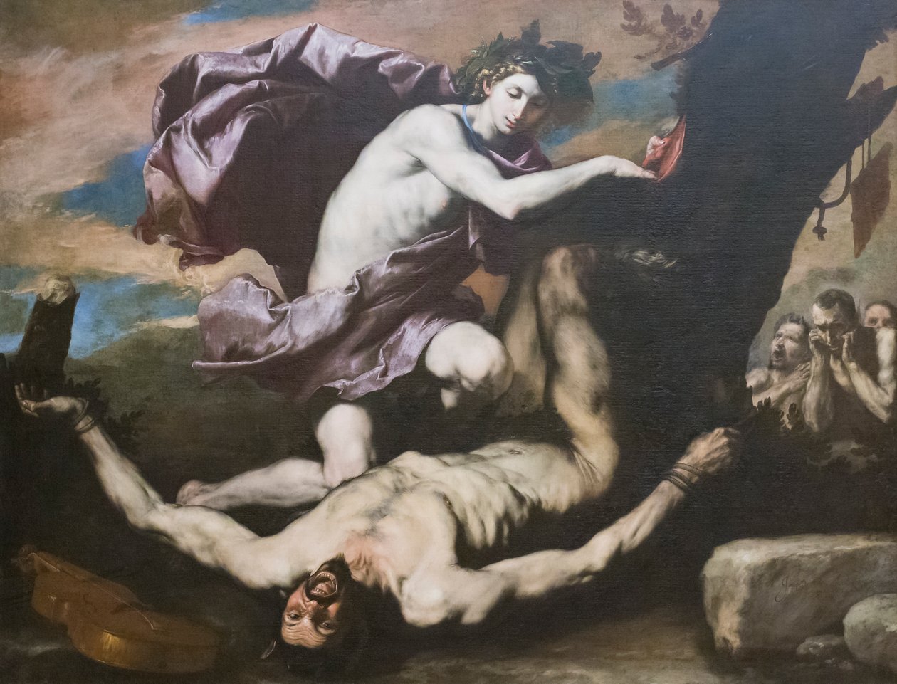 Apollo a Marsyas od Jusepe de Ribera