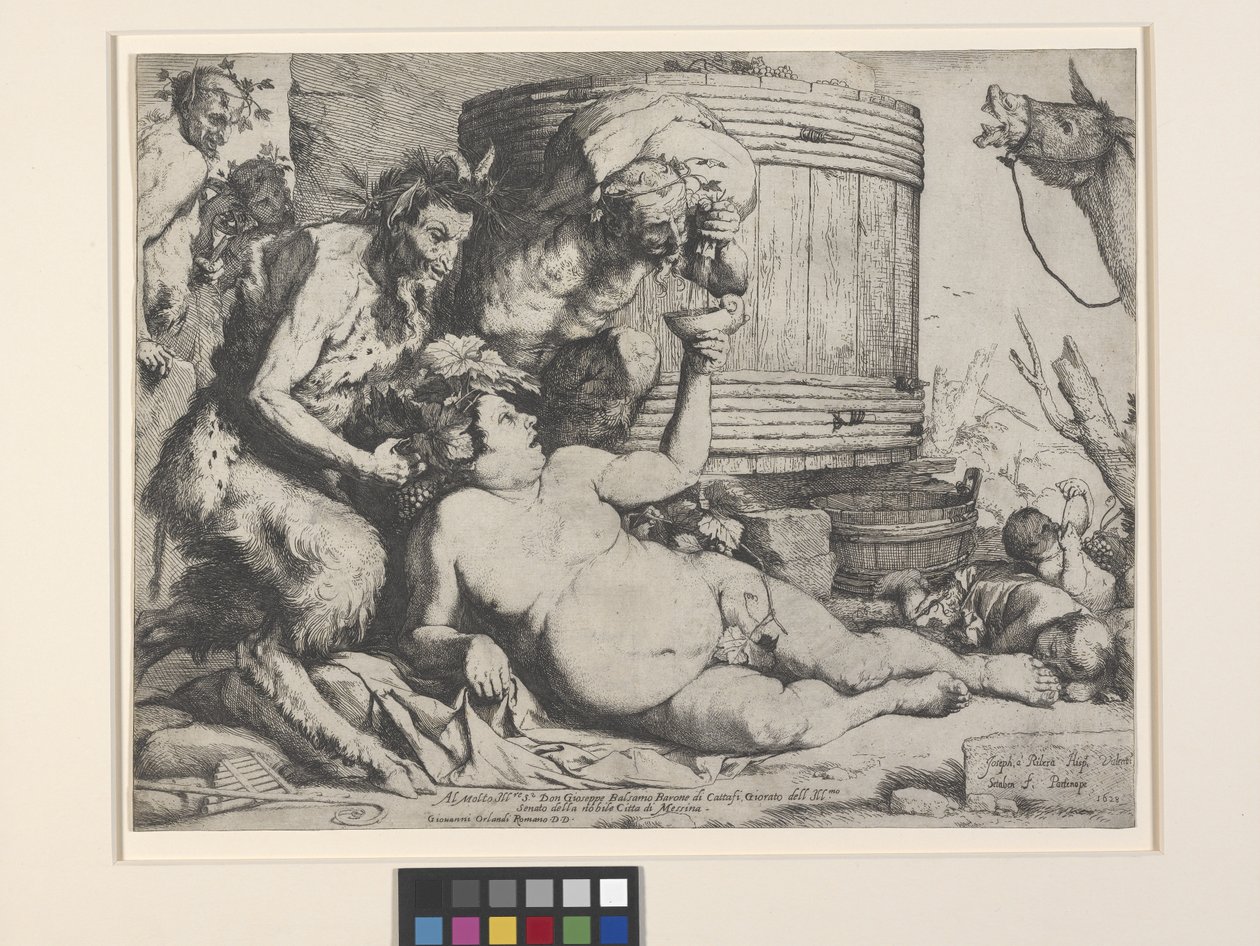 Drunken Silenus (lept) od Jusepe de Ribera