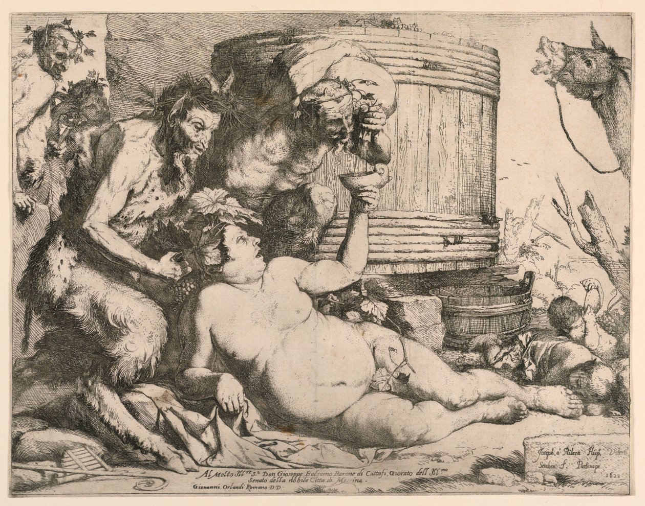 Opilý Silenus od Jusepe de Ribera