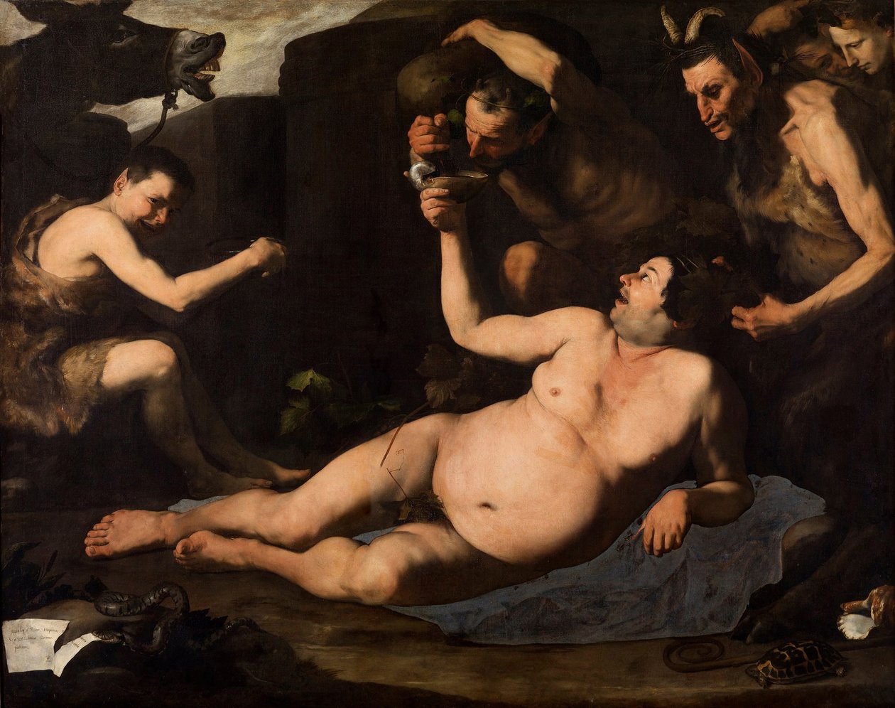 Opilý Silenus od Jusepe de Ribera
