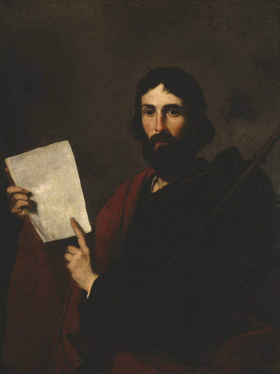 Svatý Jakub Větší od Jusepe de Ribera