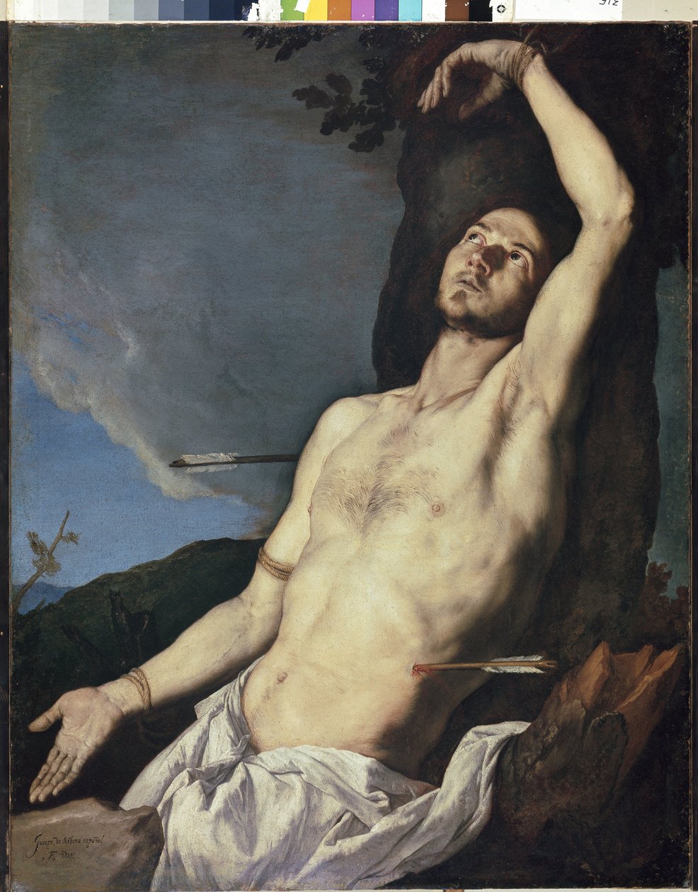 Obraz San Sebastian od Jusepe od Jusepe de Ribera