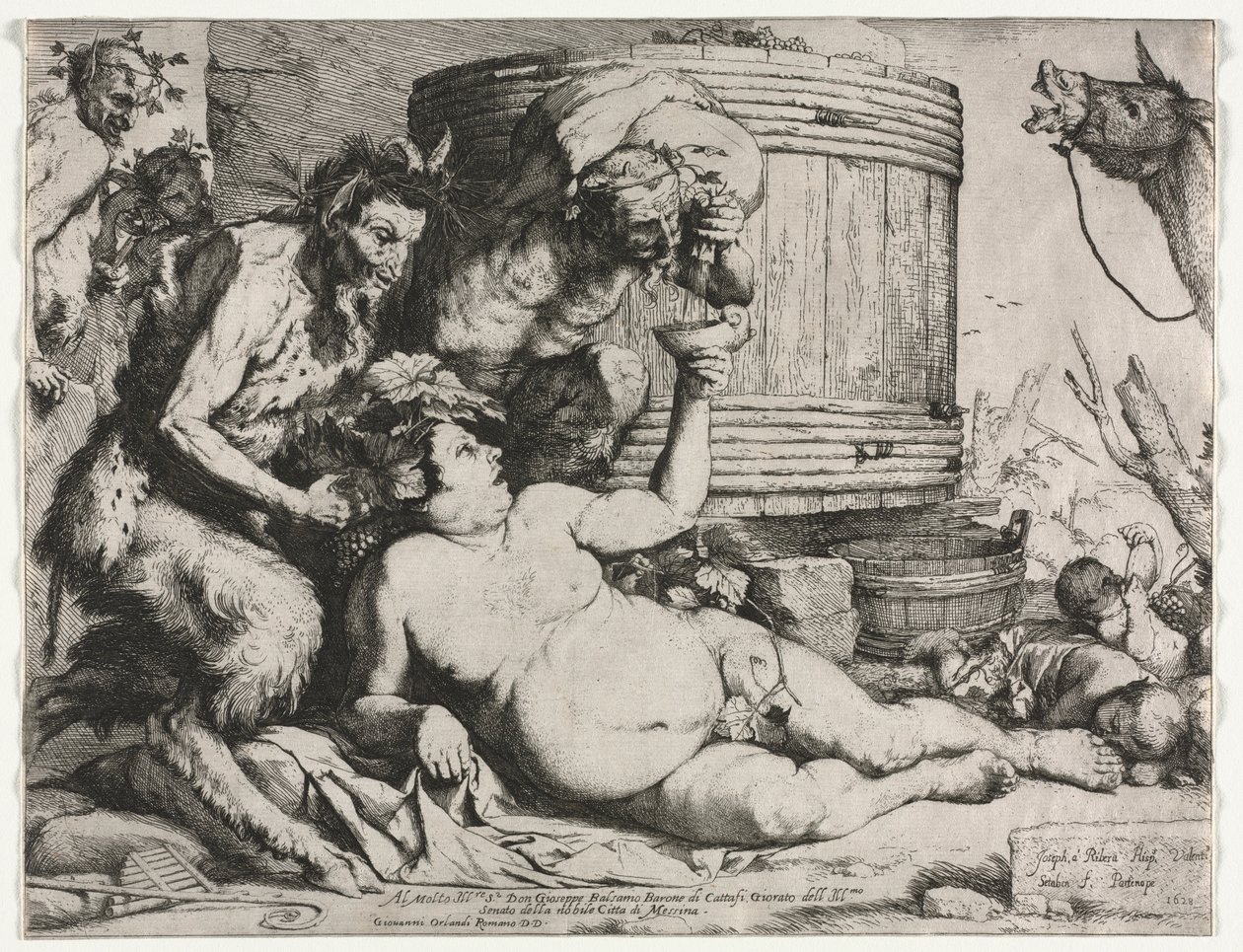 Silenus, 1628 od Jusepe de Ribera